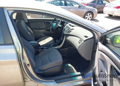 2015 Hyundai Elantra Se from USA, damaged, VIN KMHDH4AE6FU279723